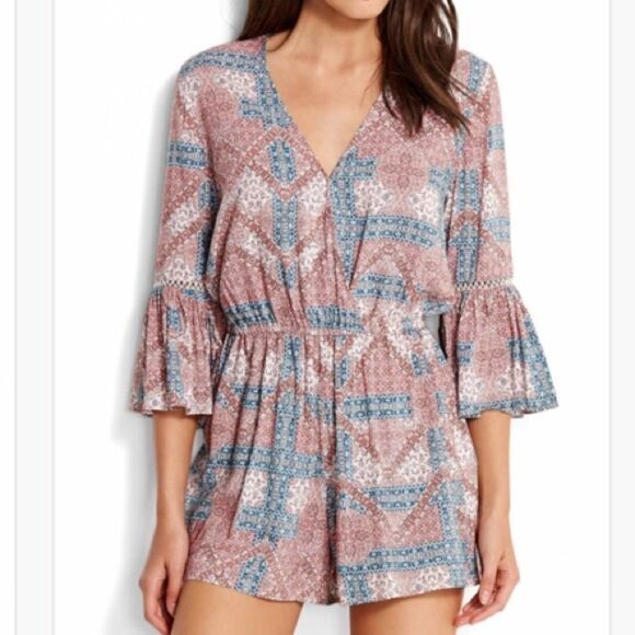 Seafolly Dawn to Dusk Playsuit Romper - Picture 1 of 6